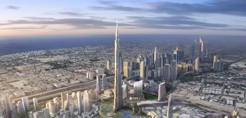 The Burj Khalifa 哈里發塔