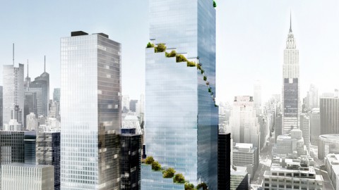 Construction Begins on BIG’s Spiral Skyscraper in Manhattan開始在曼哈頓建造大型螺旋摩天大樓