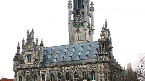 The city hall of Middelburg 米德爾堡市政廳