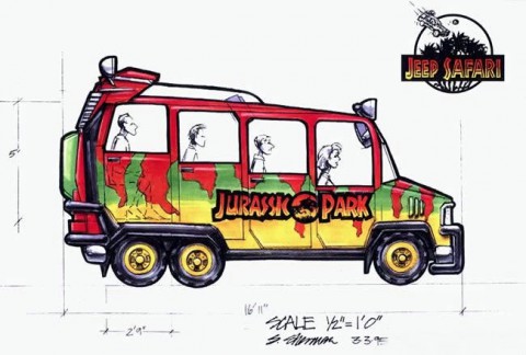 Islands of Adventure : The Jurassic Park Jeep Safari Ride That Never Was 冒險島：從未有過的侏羅紀公園吉普野生動物園騎行