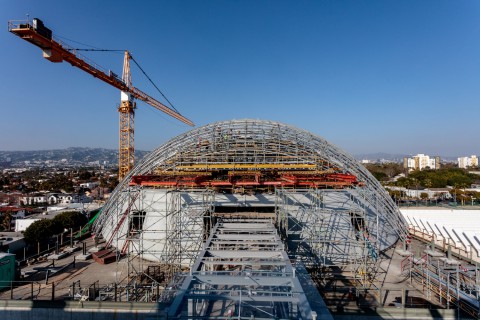 Renzo Piano’s Academy Museum Nears Completion in Los Angeles 倫佐皮亞諾的學院博物館即將在洛杉磯完工