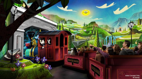 All aboard! Mickey and Minnie’s Runaway Railway is Coming to Mickey’s Toontown at Disneyland in 2022 ! 所有船上！ 米奇和米妮的失控鐵路將於2022年到達迪斯尼樂園的米奇的Toontown！
