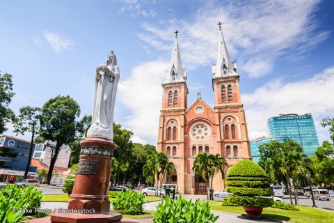 Notre-Dame Cathedral Basilica of Saigon 西貢巴黎圣母院大教堂