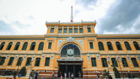 Saigon Central Post Office 西貢中央郵局