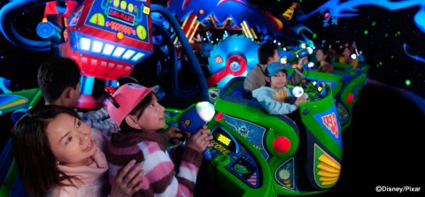 Tokyo Disney-Buzz Lightyear’s Astro Blasters 東京迪士尼-巴斯光年星際歷險