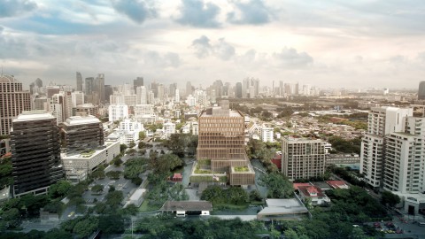 SHoP unveils US Embassy offices for lush site in Bangkok ｜SHoP為曼谷的美麗大使館辦公室推出了鬱鬱蔥蔥的景點