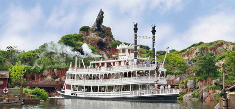 Tokyo Disney-Mark Twain Riverboat 東京迪士尼-豪華馬克吐溫號