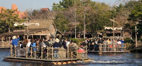 Tokyo Disney-Tom Sawyer Island Rafts 東京迪士尼-頑童湯姆之島巨竹筏