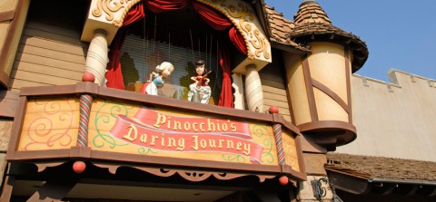 Tokyo disney-Pinocchio’s Daring Journey 東京迪士尼-小木偶奇遇記