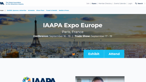 2019 IAAPA Expo Europe