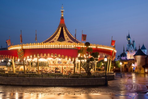 Hong Kong Disneyland – Cinderella Carousel 香港迪士尼樂園 – 灰姑娘旋轉木馬