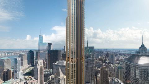 Construction on CetraRuddy’s supertall tower in Downtown Manhattan is postponed indefinitely 曼哈頓市中心CetraRuddy的超高層塔樓的建設被無限期推遲