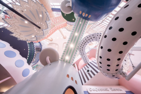Pastel colours and polka-dots cover a fantastical miniature city for children in Shenzhen 柔和的顏色和圓點覆蓋著深圳一個夢幻般的微型兒童城市