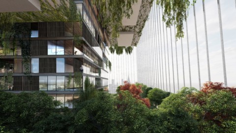 Piero Lissoni designs conceptual New York skyscraper to be self-sufficient garden-city｜Piero Lissoni將概念性的紐約摩天大樓設計為“自給自足的花園城市”