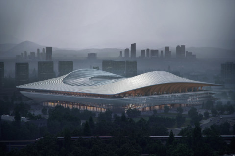 Xi’an International Football Centre｜Zaha Hadid