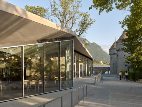 Jardin Anglais Cafe Pavilion ｜ Dreier Frenzel Architecture + Communication