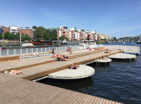 Fredriksdalskajen Pier ｜ Nivå Landskapsarkitektur