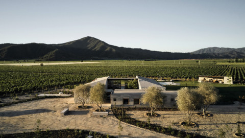 Matías Zegers Arquitectos builds stone courtyard house in Chilean wine country｜MatíasZegers Arquitectos在智利葡萄酒鄉建造石製四合院