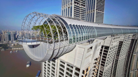 Safdie Architects reveals “horizontal skyscraper” at Raffles City Chongqing｜Safdie Architects在重慶來福士揭幕“水平摩天大樓”