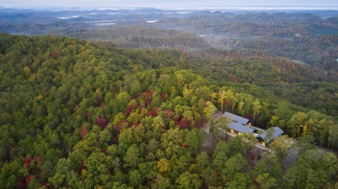 Short Mountain House has views over Tennessee national park｜肖特山之家可眺望田納西州國家公園